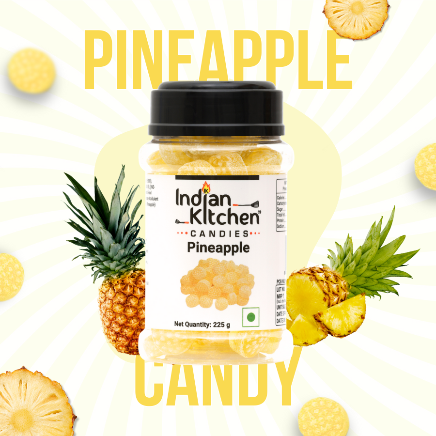 Indian Kitchen Pineapple Candy 225g Indian Kitchen Pineapple Candy 225g